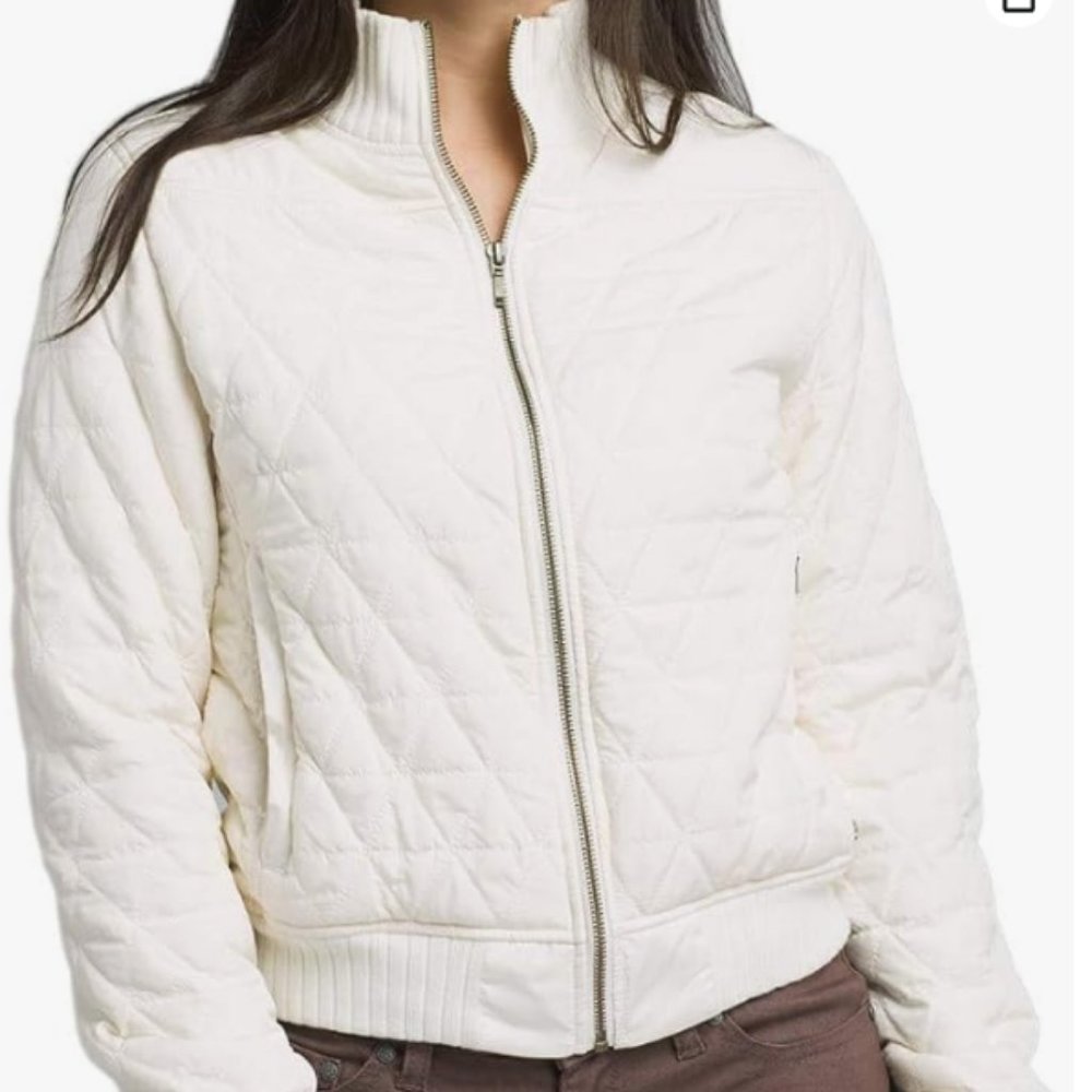 Prana Women’s Quilted Diva Bomber Jacket M